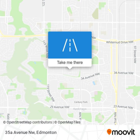 35a Avenue Nw map