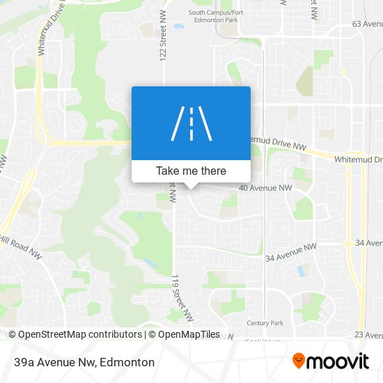 39a Avenue Nw map