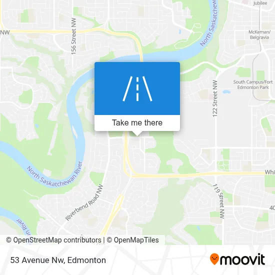 53 Avenue Nw map