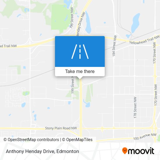 Anthony Henday Drive plan