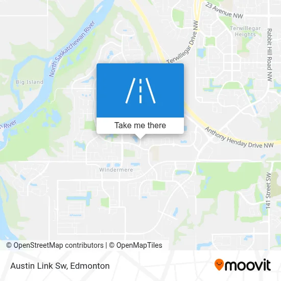 Austin Link Sw map