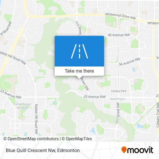Blue Quill Crescent Nw plan