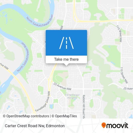 Carter Crest Road Nw plan