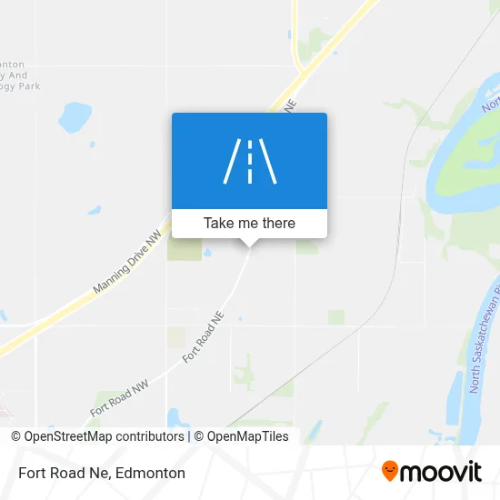 Fort Road Ne map