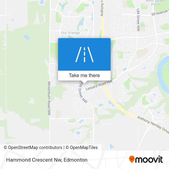 Hammond Crescent Nw plan