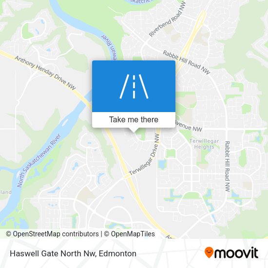 Haswell Gate North Nw map