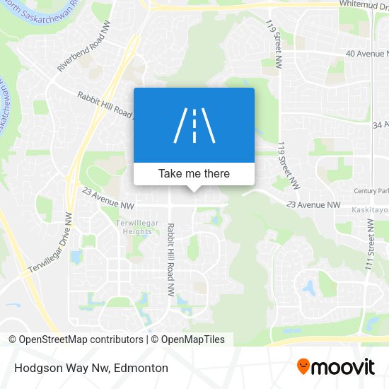 Hodgson Way Nw plan