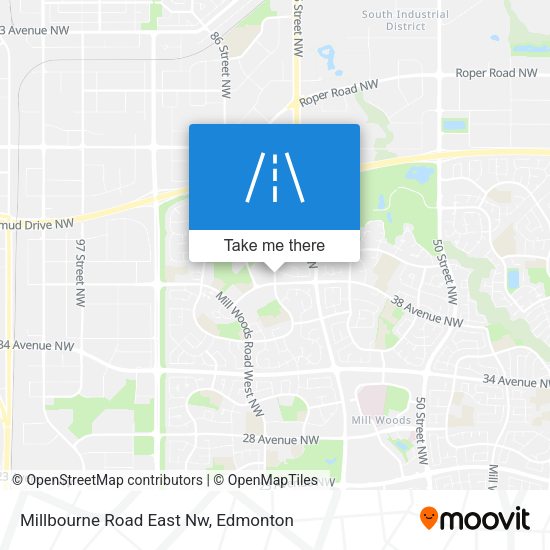 Millbourne Road East Nw map