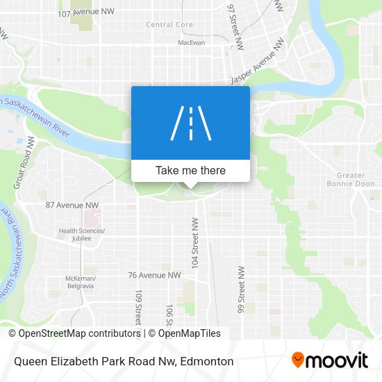 Queen Elizabeth Park Road Nw plan