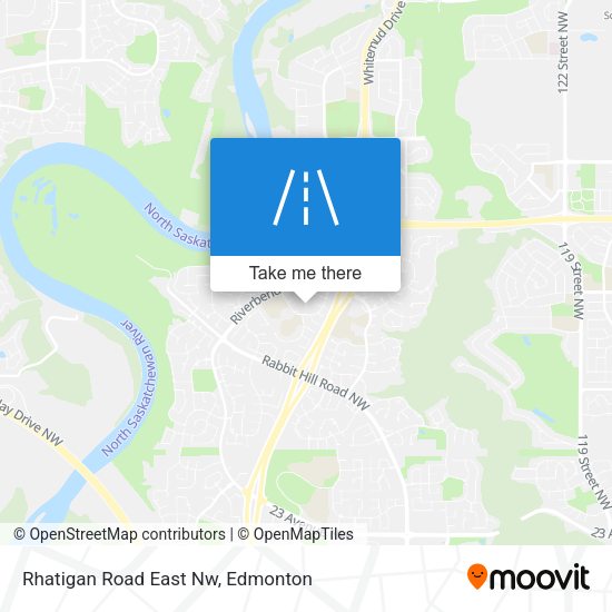 Rhatigan Road East Nw map