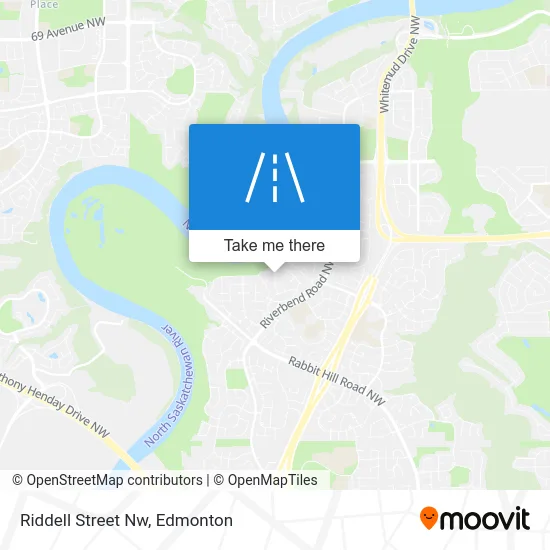 Riddell Street Nw map
