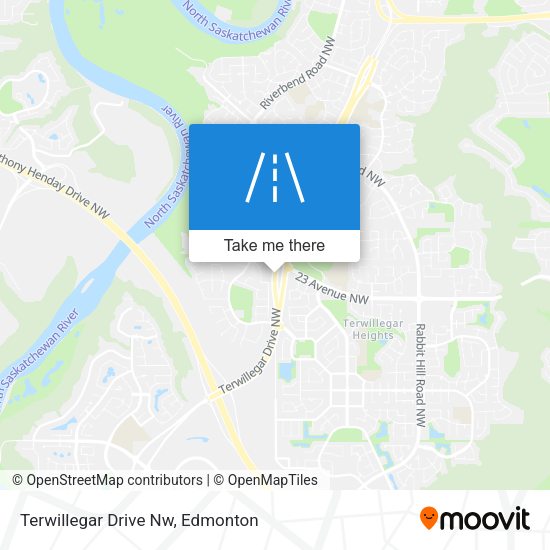 Terwillegar Drive Nw plan