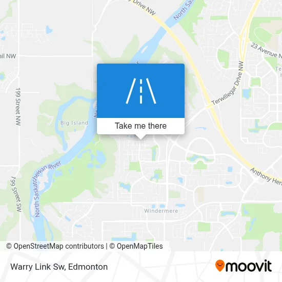 Warry Link Sw map