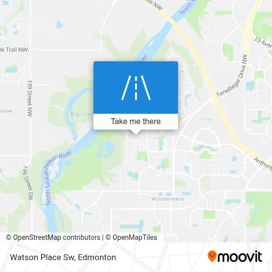 Watson Place Sw map