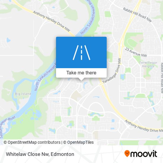 Whitelaw Close Nw map