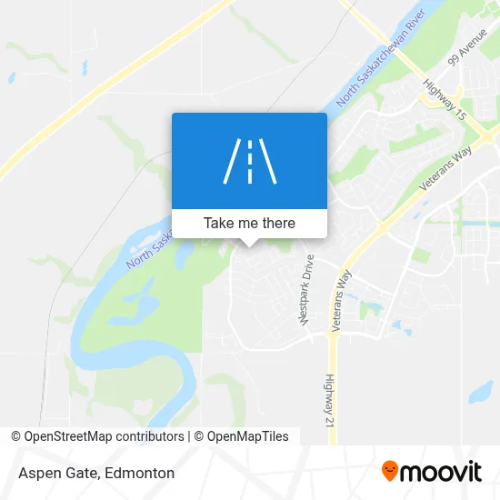 Aspen Gate map