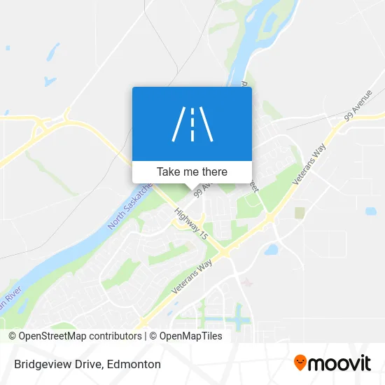 Bridgeview Drive map