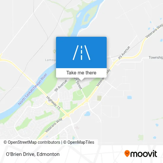 O'Brien Drive map