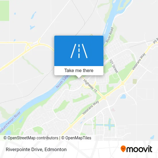 Riverpointe Drive map