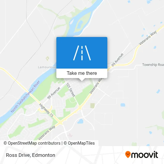 Ross Drive map