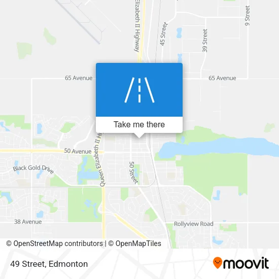 49 Street map