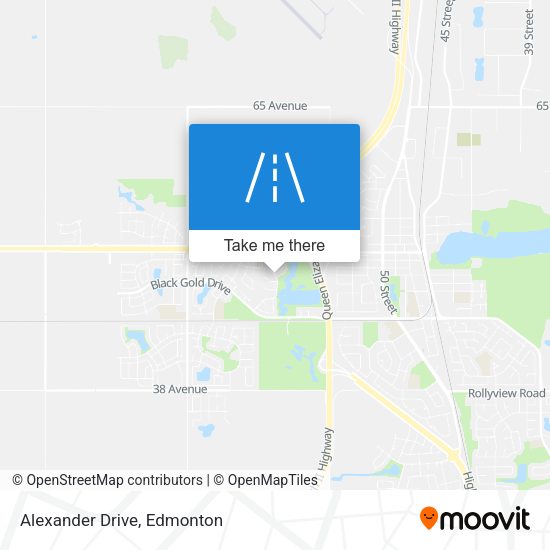 Alexander Drive plan