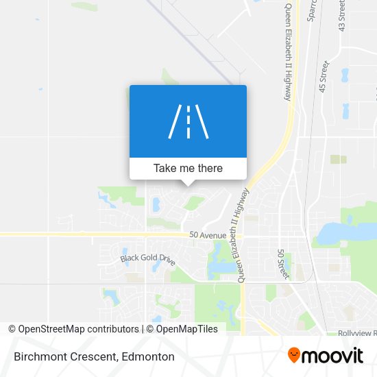 Birchmont Crescent map