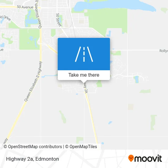 Highway 2a map