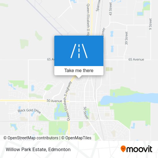 Willow Park Estate map