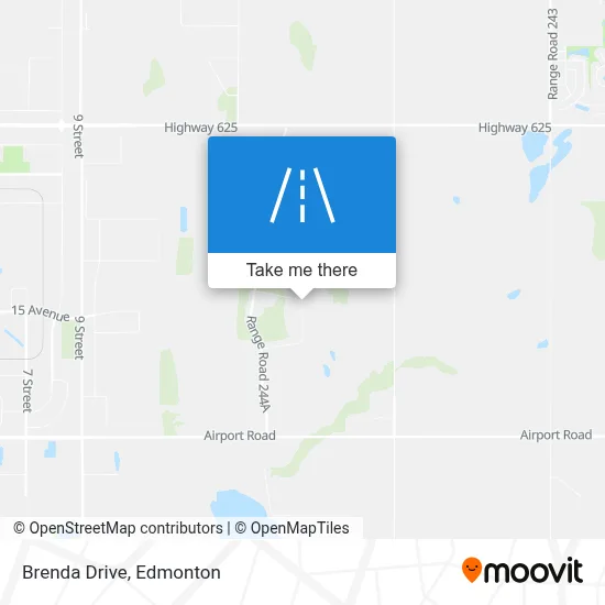 Brenda Drive map