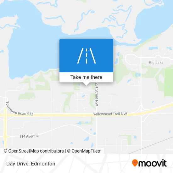 Day Drive map