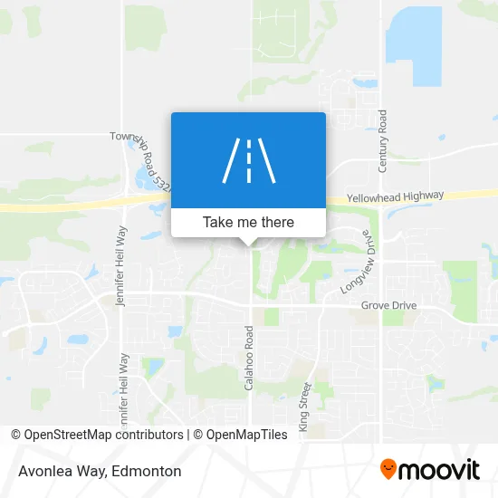 Avonlea Way map