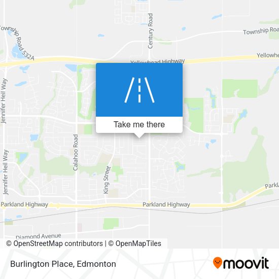 Burlington Place plan