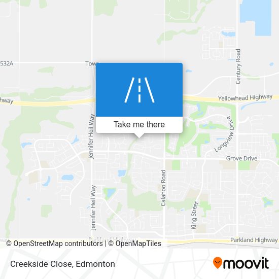 Creekside Close plan