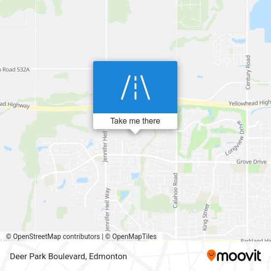 Deer Park Boulevard plan