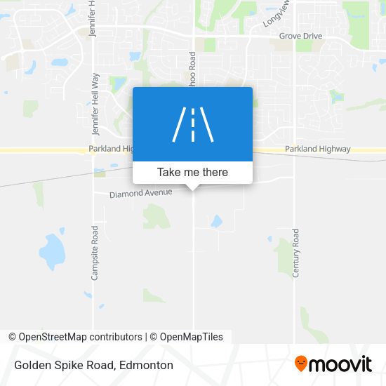 Golden Spike Road plan