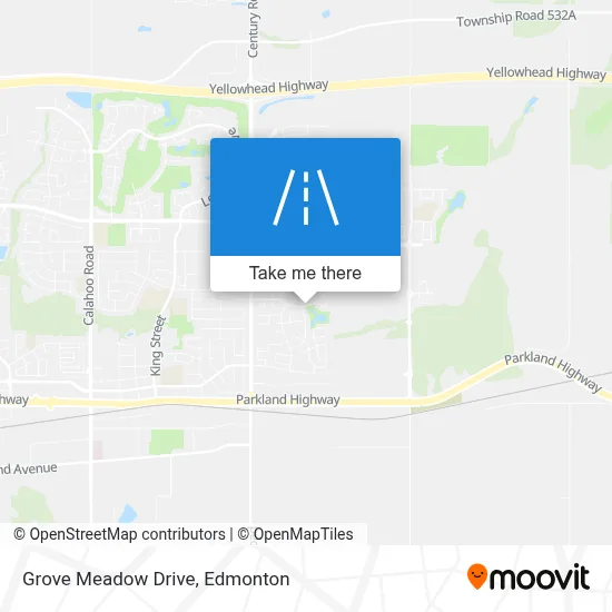 Grove Meadow Drive map