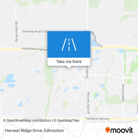 Harvest Ridge Drive map