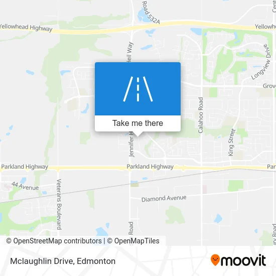 Mclaughlin Drive map