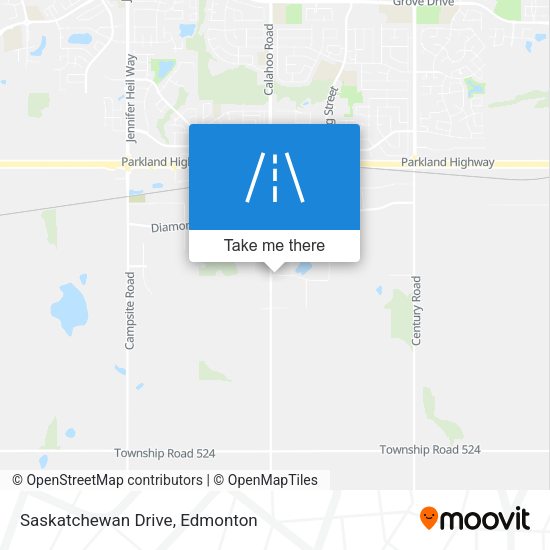 Saskatchewan Drive map