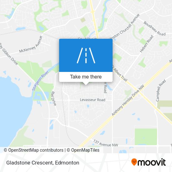 Gladstone Crescent plan
