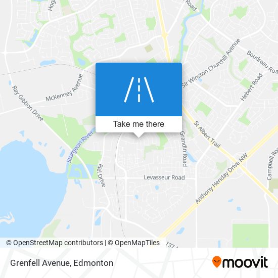 Grenfell Avenue map