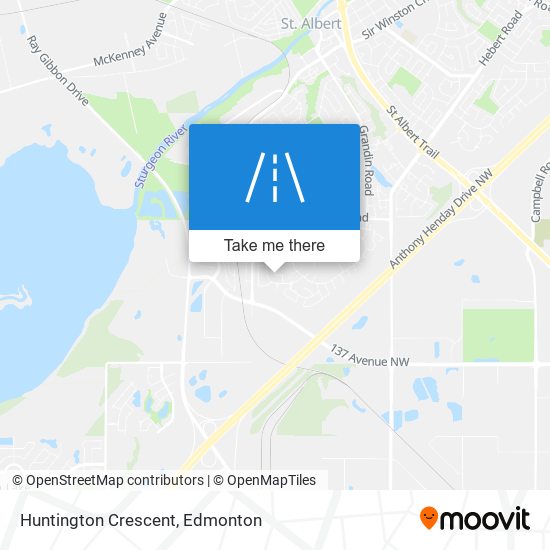 Huntington Crescent plan