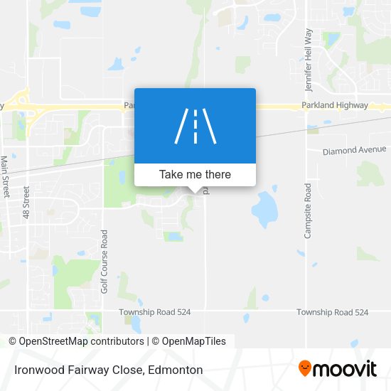 Ironwood Fairway Close map