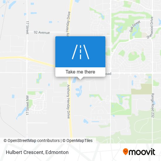 Hulbert Crescent map