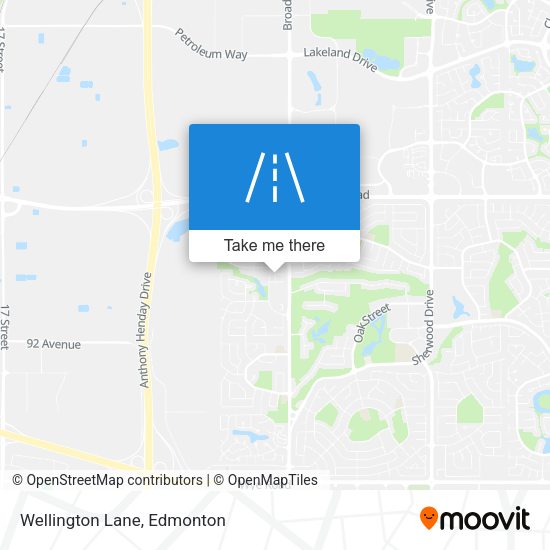 Wellington Lane plan