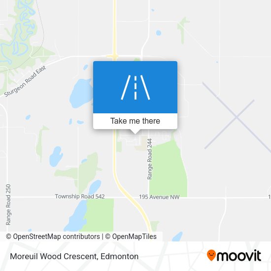 Moreuil Wood Crescent plan