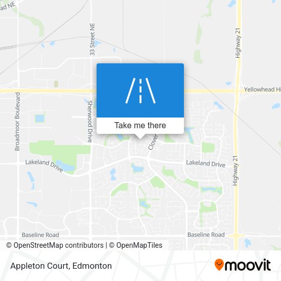 Appleton Court map