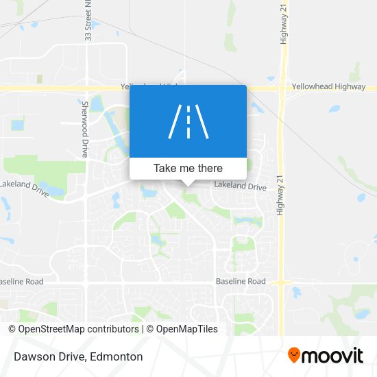 Dawson Drive plan