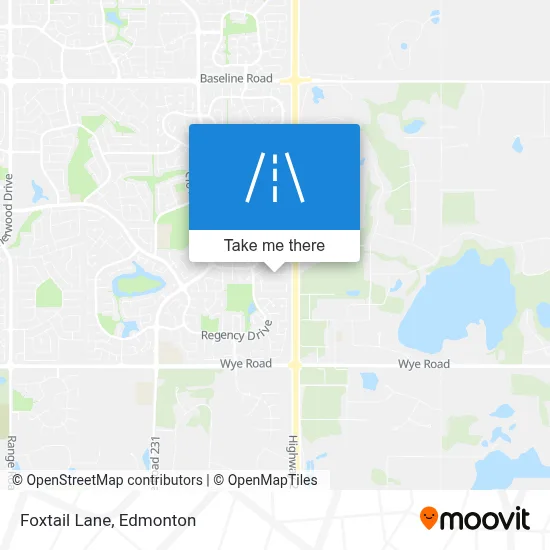 Foxtail Lane map